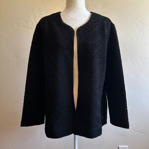 Chico's Travelers Collection Knit Open Front Cardigan Size 3 US XL